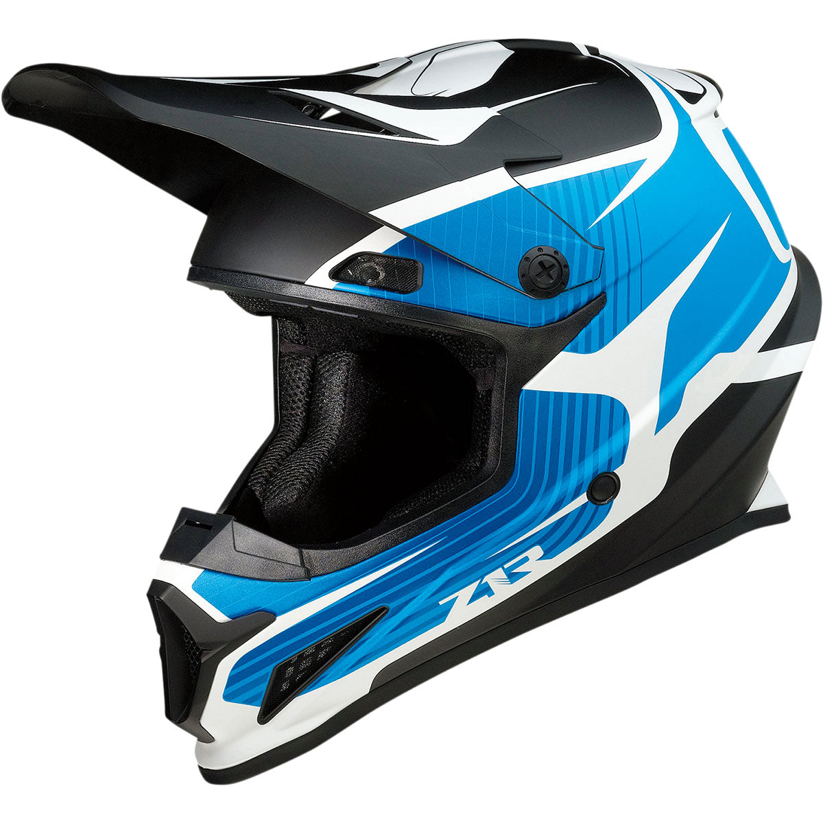 Z1R Rise Helmet - Flame - Blue