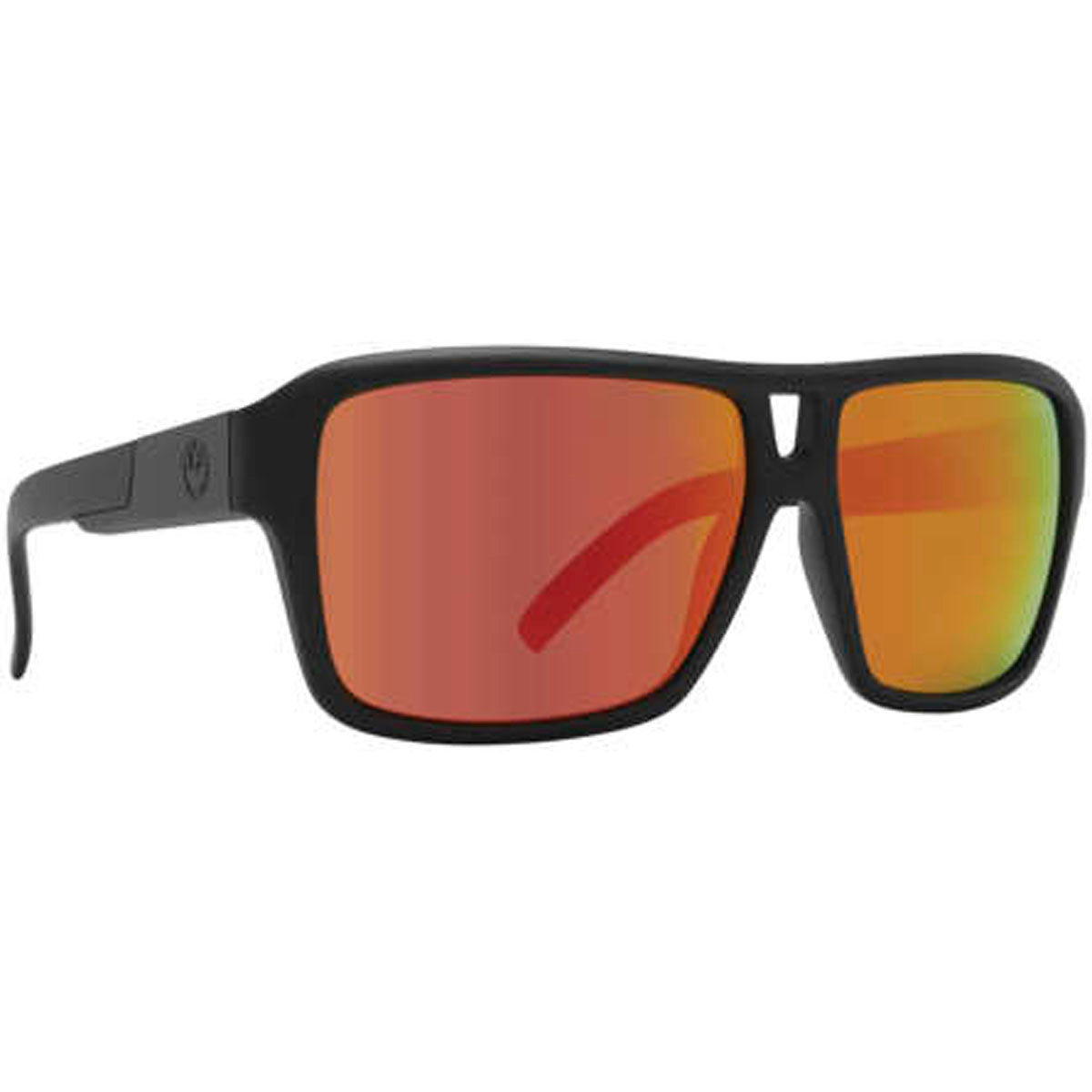 Dragon The Jam Sunglasses CLOSEOUT Matte Black / Lumalens Red Ion Lens