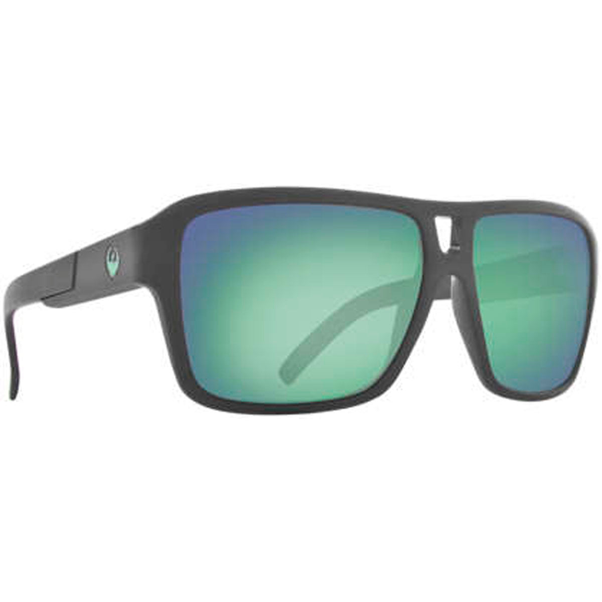 Dragon The Jam Sunglasses CLOSEOUT Matte Black / Lumalens Green Ion Lens