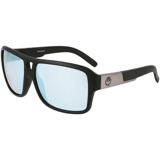 Dragon The Jam Small Sunglasses CLOSEOUT Matte Black / Lumalens / Sky Blue Ion Lens