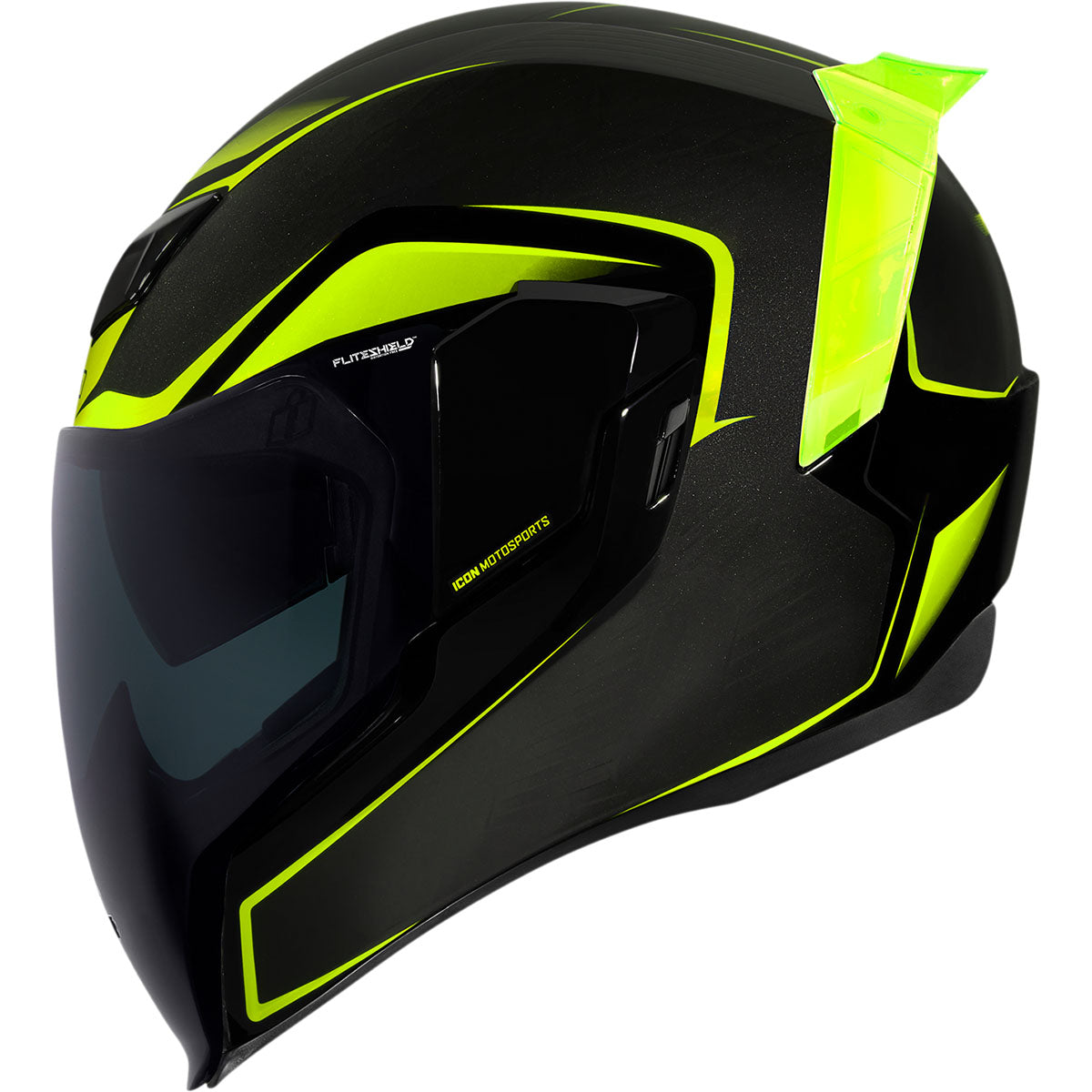 Icon Airflite Crosslink Helmet CLOSEOUT - Hi-Viz