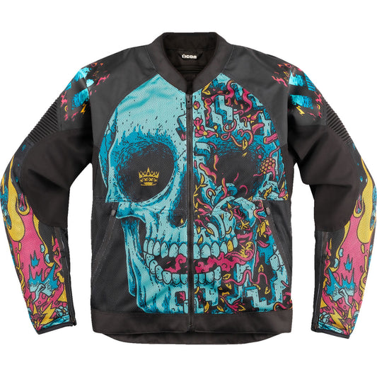 Icon Overlord3 Mesh Munchies Jacket - Teal