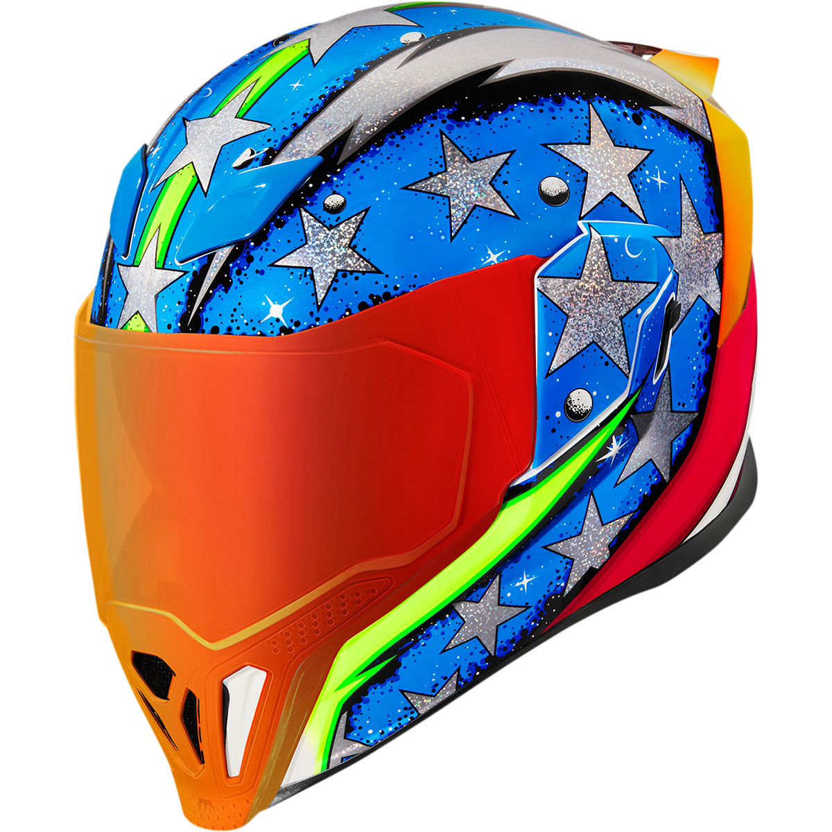 Icon Airflite Spacforce Helmet CLOSEOUT - Gold