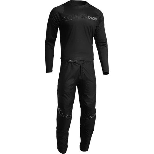 Thor Sector Minimal Gear Set / Jersey Pant combo - Black