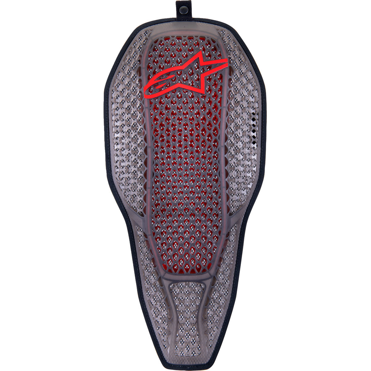 Alpinestars Nucleon Flex Proi Full Back Protection Insert  - Transparent Smoke/Red