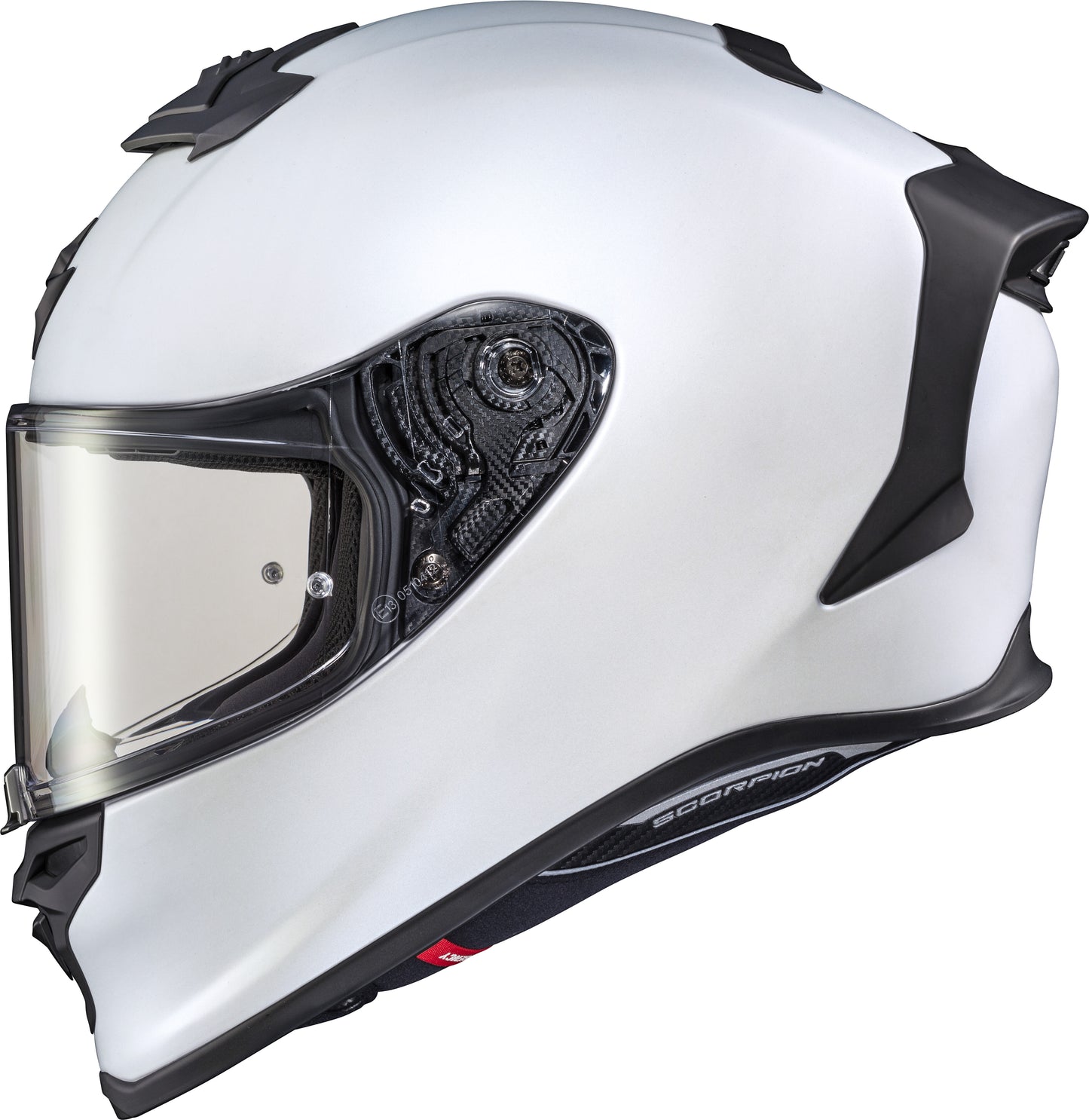 Scorpion EXO-R1 Solid Air Full-Face Helmet - Matte Pearl White