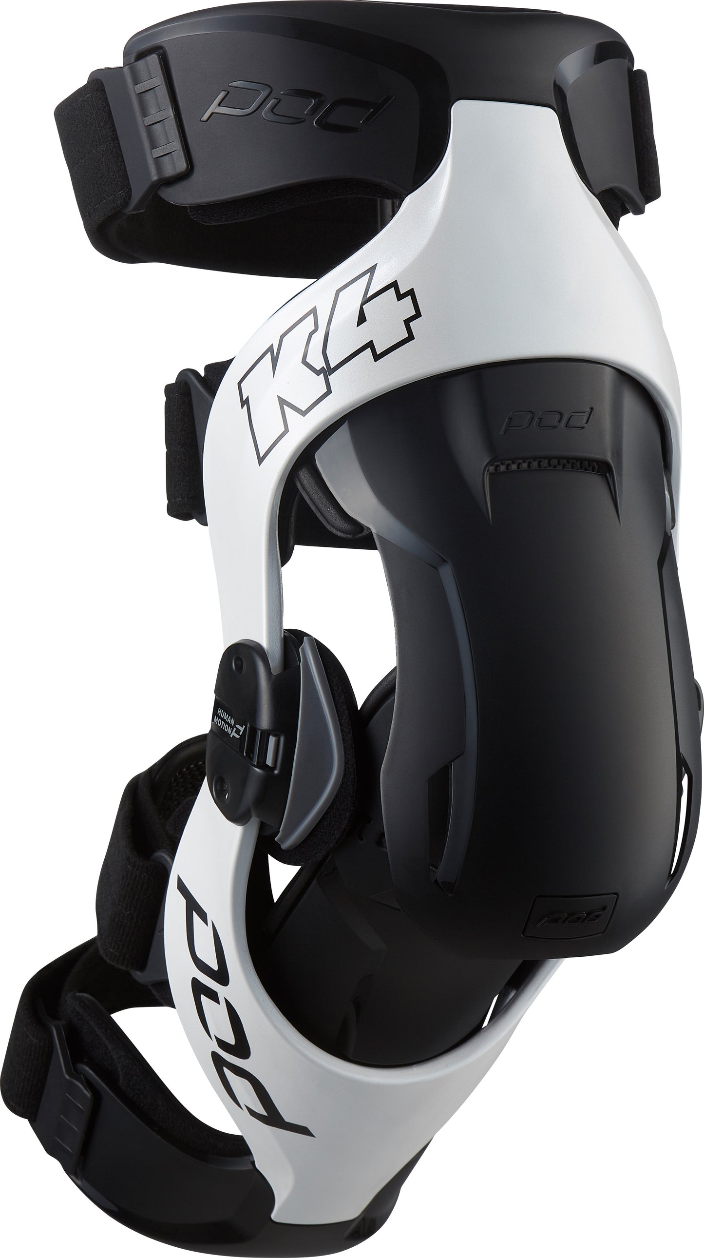 Pod K4 V2.0 Knee Brace - Left - White/Black