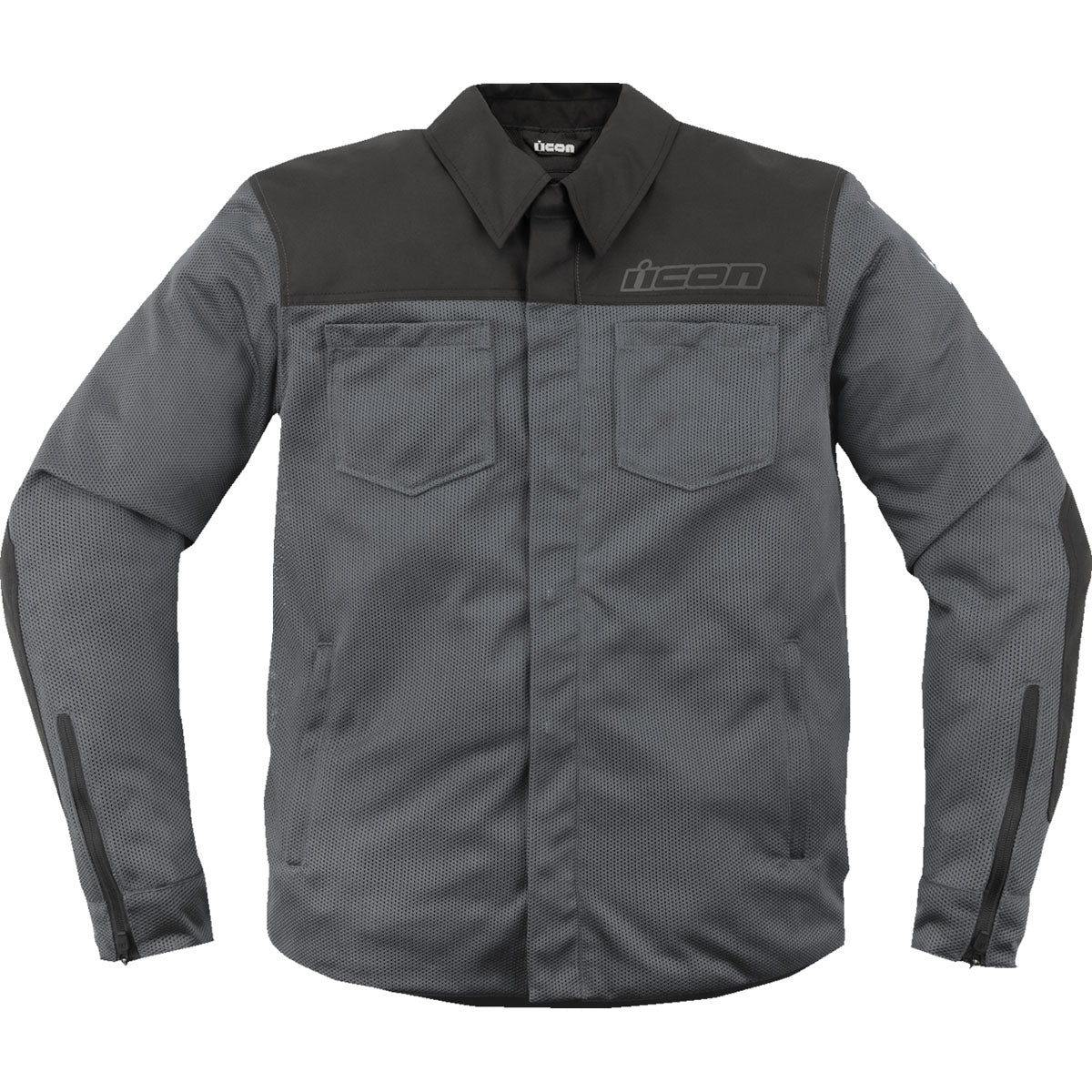 Icon Upstate Mesh CE Jacket - Gray