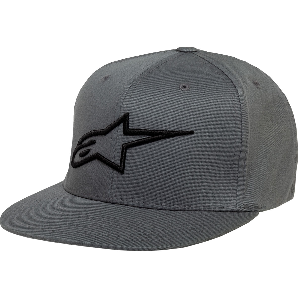 Alpinestars Ageless Flat Bill Hat - Charcoal/Black