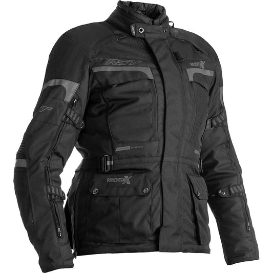 RST Womens Pro Series Adventure-X CE Jacket Black/Black