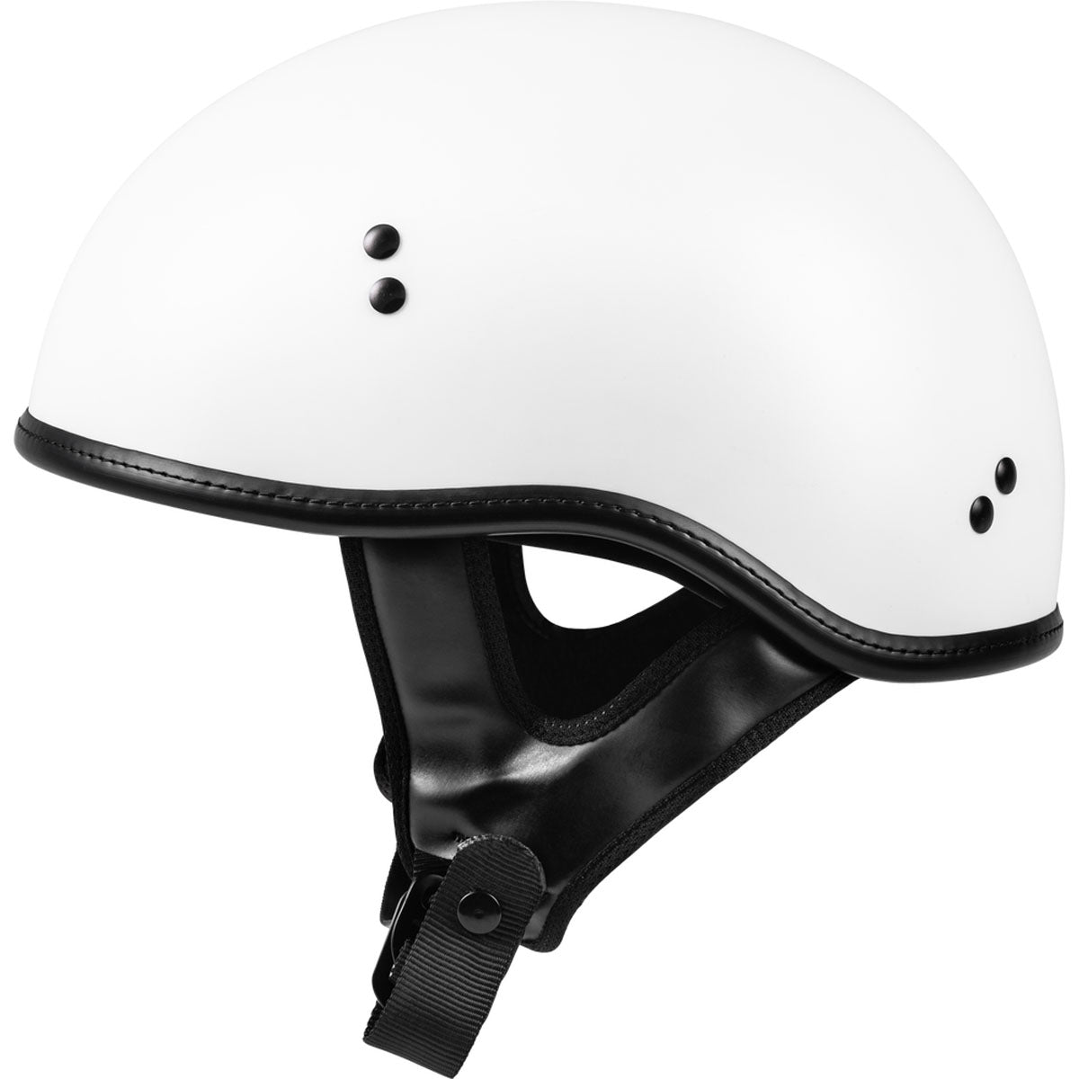 Highway 21 .357 Half Helmet - Matte White