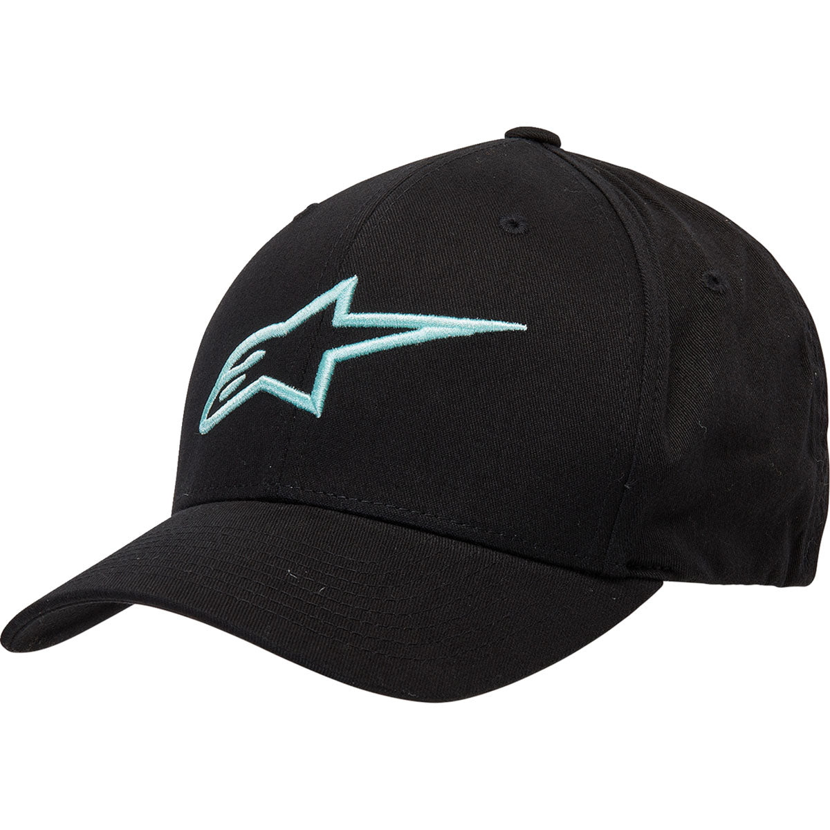 Alpinestars Ageless Curve Hat - Black/Light Aqua