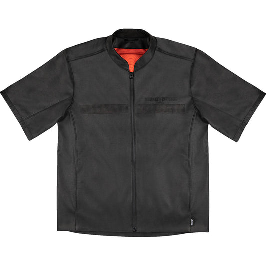 Icon Short Track Jacket Short-Sleeve - Black