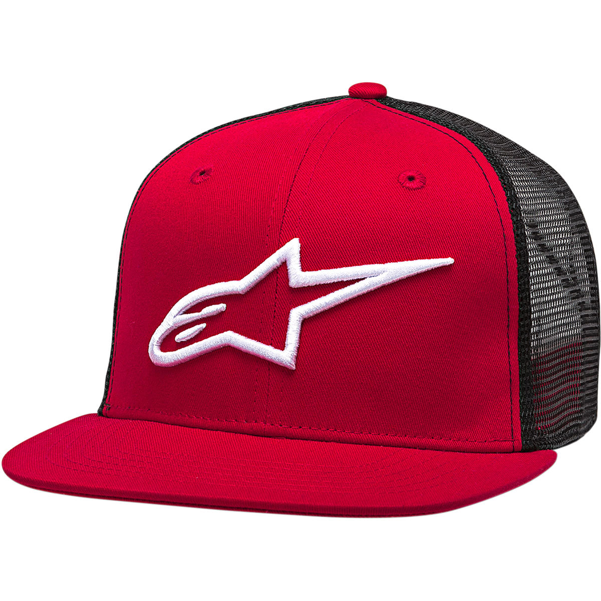 Alpinestars Corp Trucker Hat - Red/Black