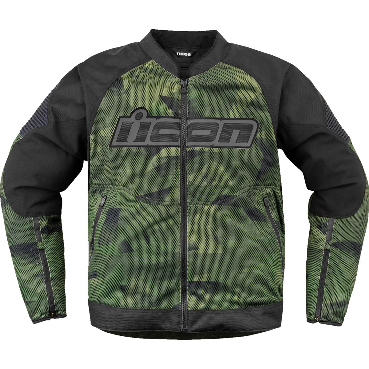 Icon Overlord3 Mesh Camo Jacket - Green