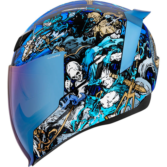 Icon Airflite 4 Horsemen Helmet (CLOSEOUT) - Blue