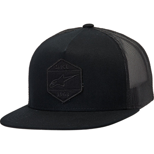 Alpinestars Bolt Trucker Hat - Black/Black