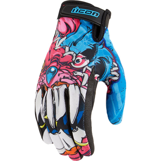 Icon Hooligan Beastie Bunny Gloves (CLOSEOUT) - Pink