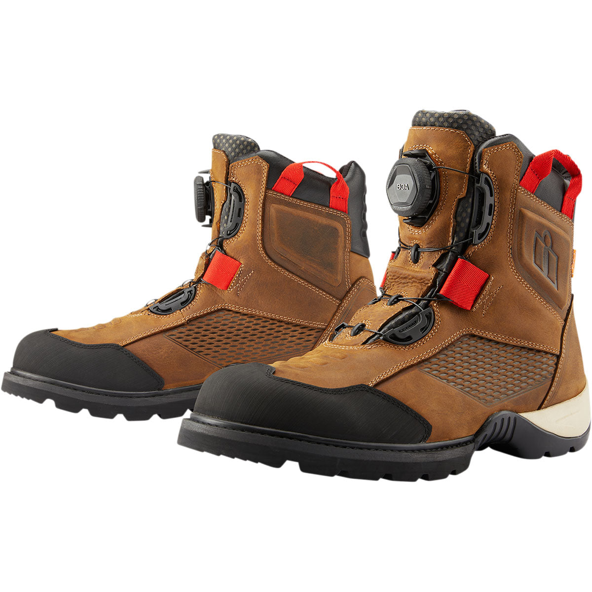 Icon Stormhawk Boots - Brown