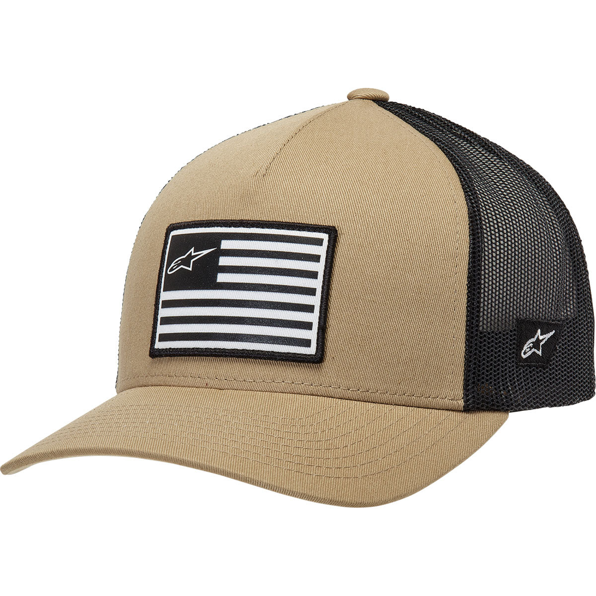 Alpinestars Flag Snapback Hat - Sand/Black