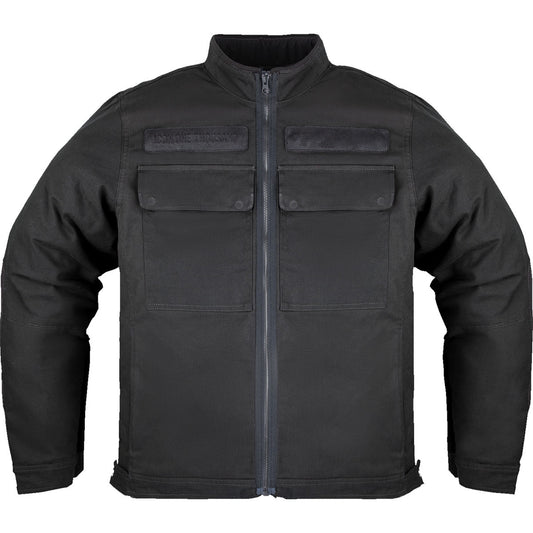 Icon Mototanker Jacket - Black