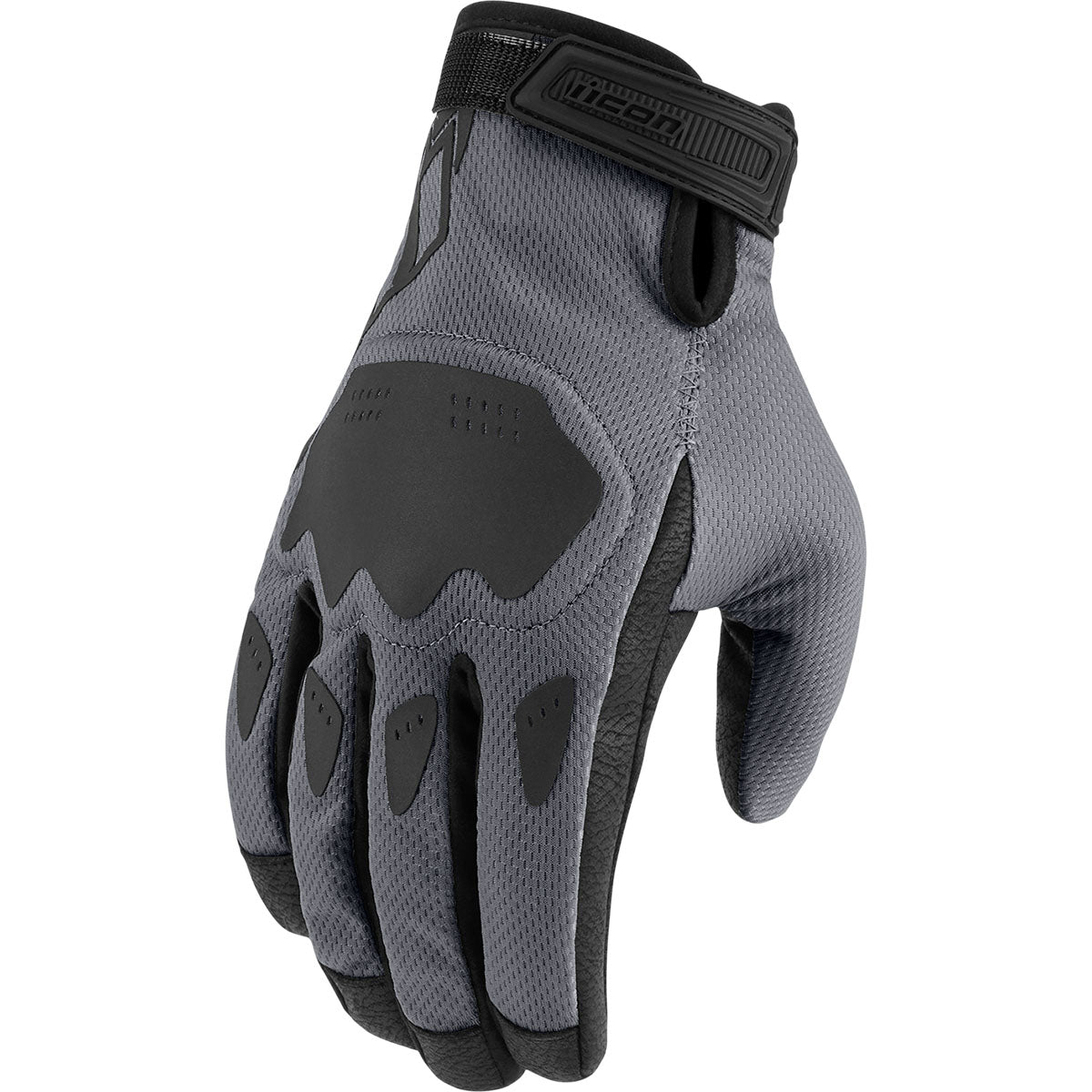 Icon Hooligan CE Gloves - Grey