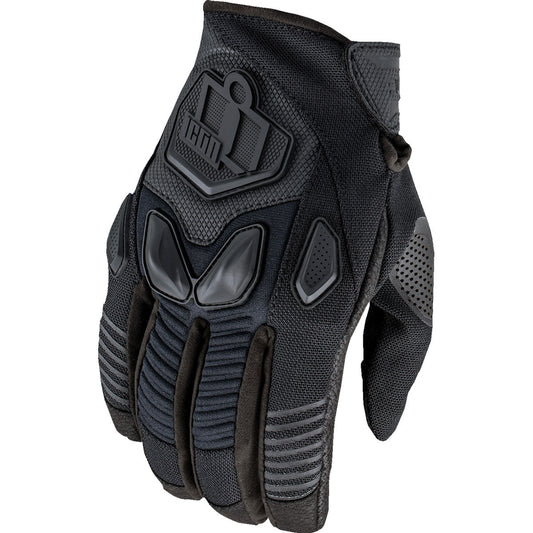 Icon Automag3 CE Gloves - Black