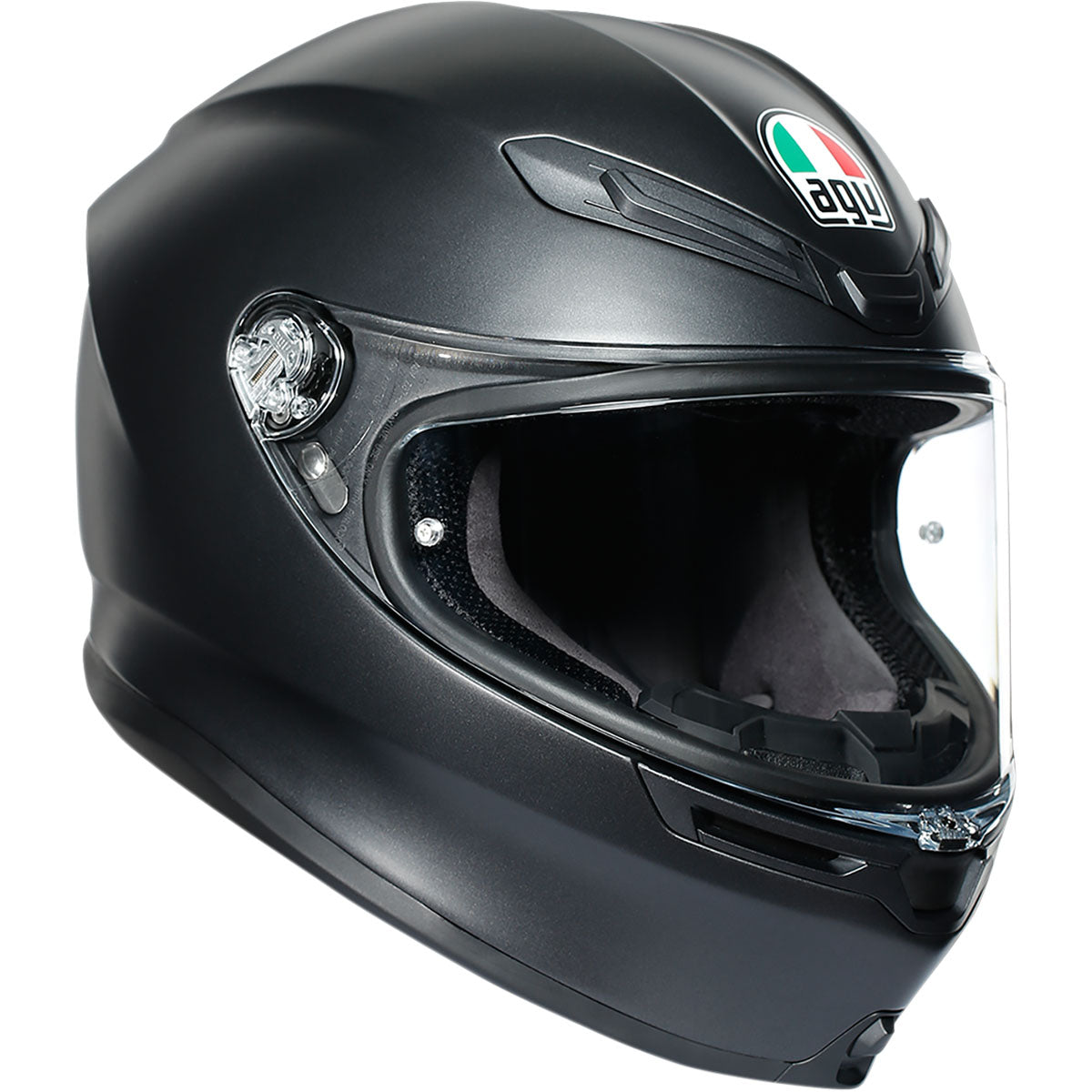 AGV K6 Solid Helmet - Matte Black