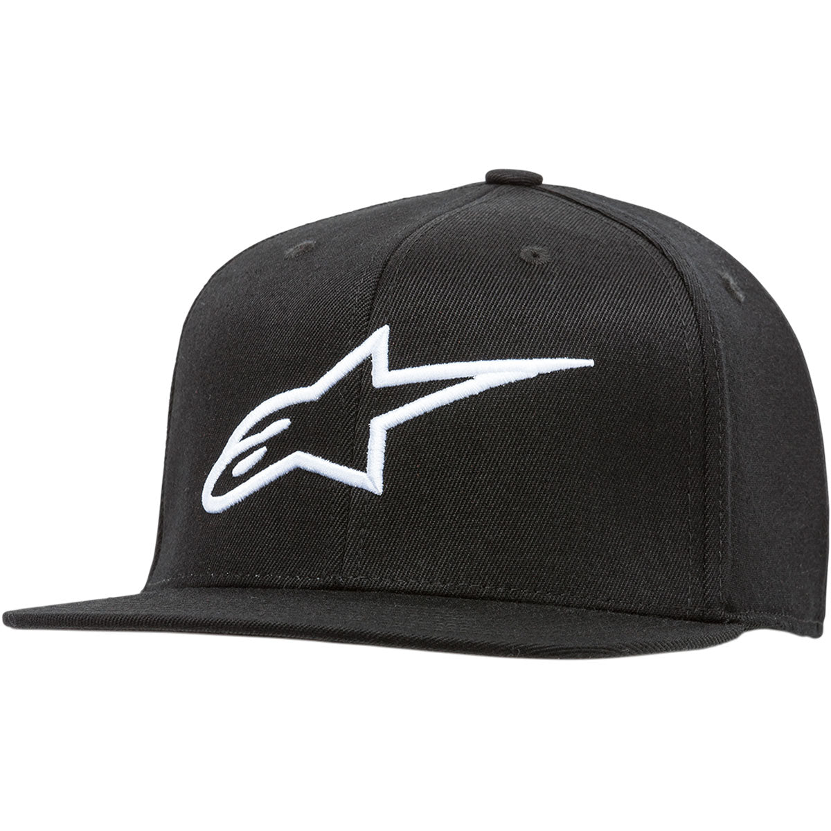 Alpinestars Ageless Flat Bill Hat - Black/White