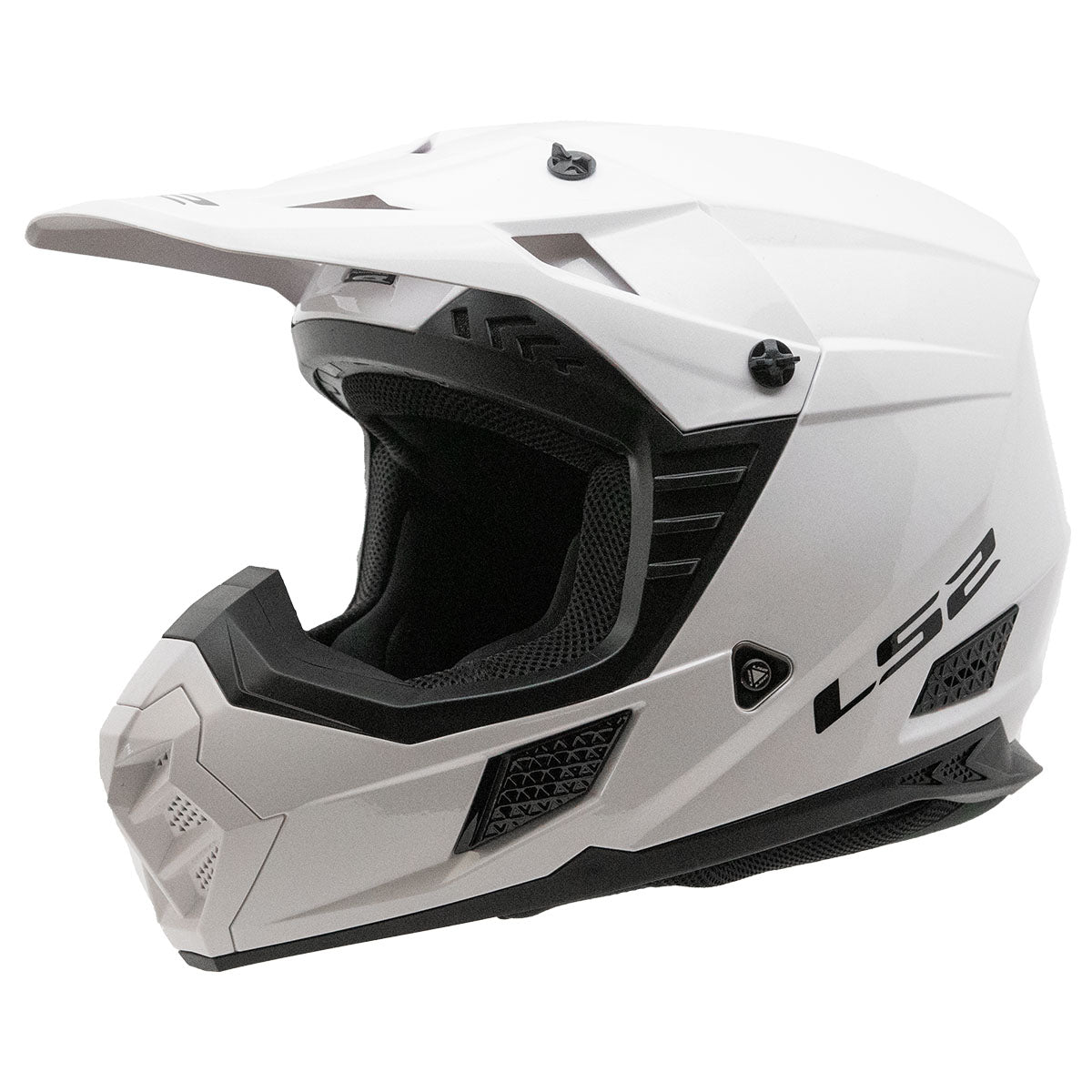 LS2 Coz Solid Helmet - Gloss White