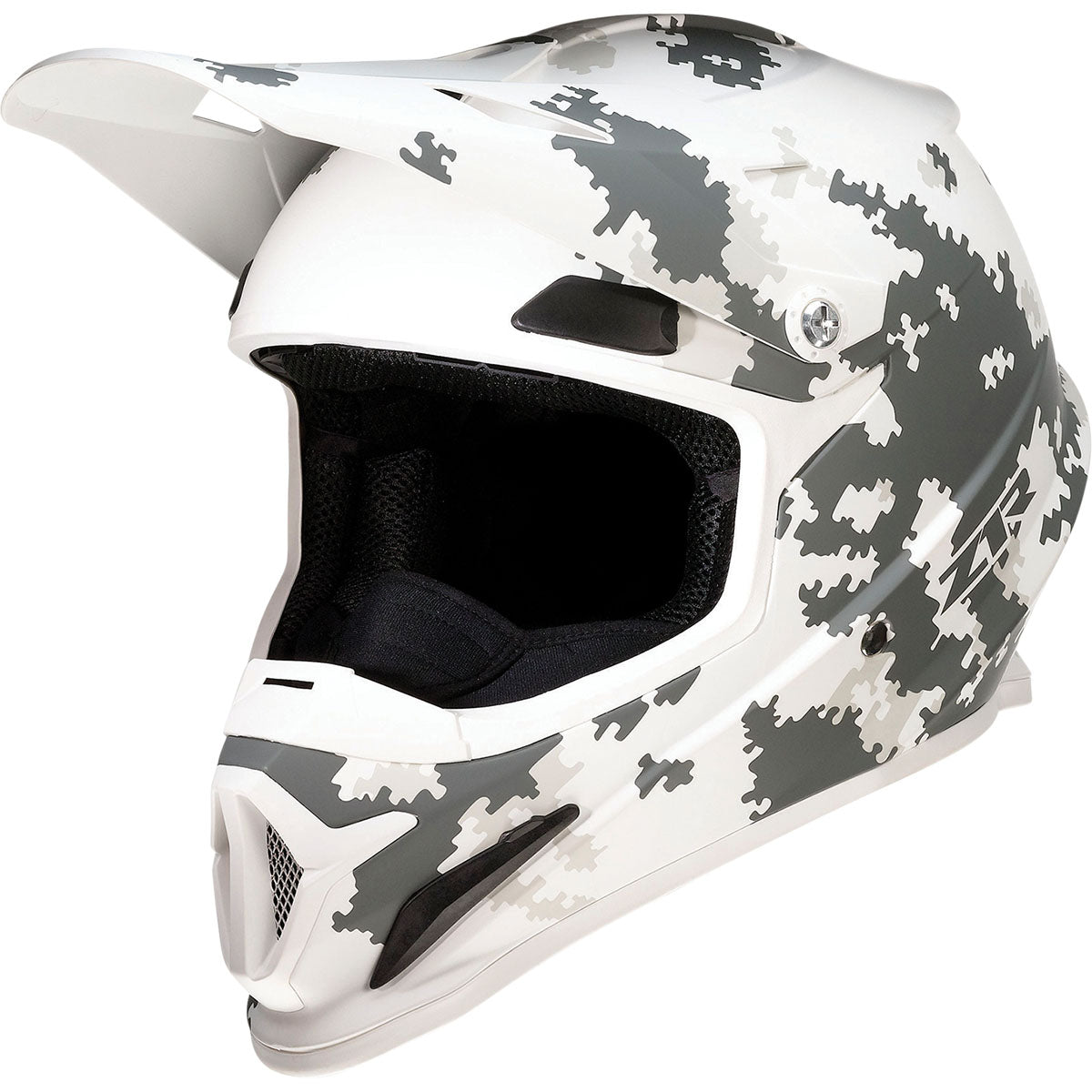 Z1R Rise Helmet - Snow Camo - White/Gray