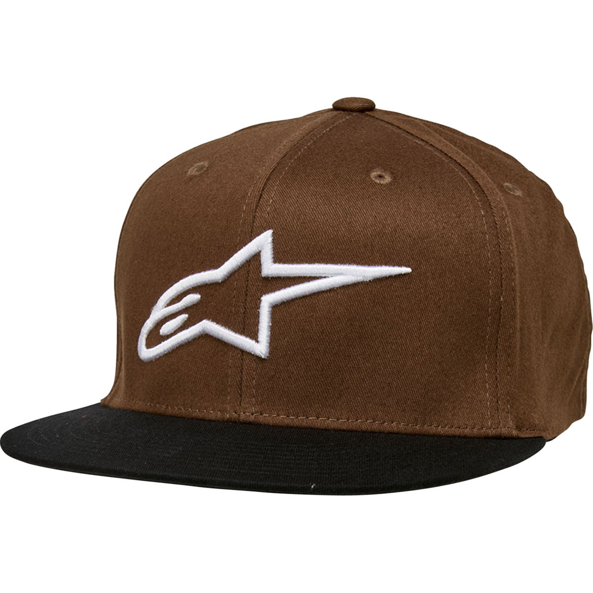 Alpinestars Ageless Flat Bill Hat - Brown/Black