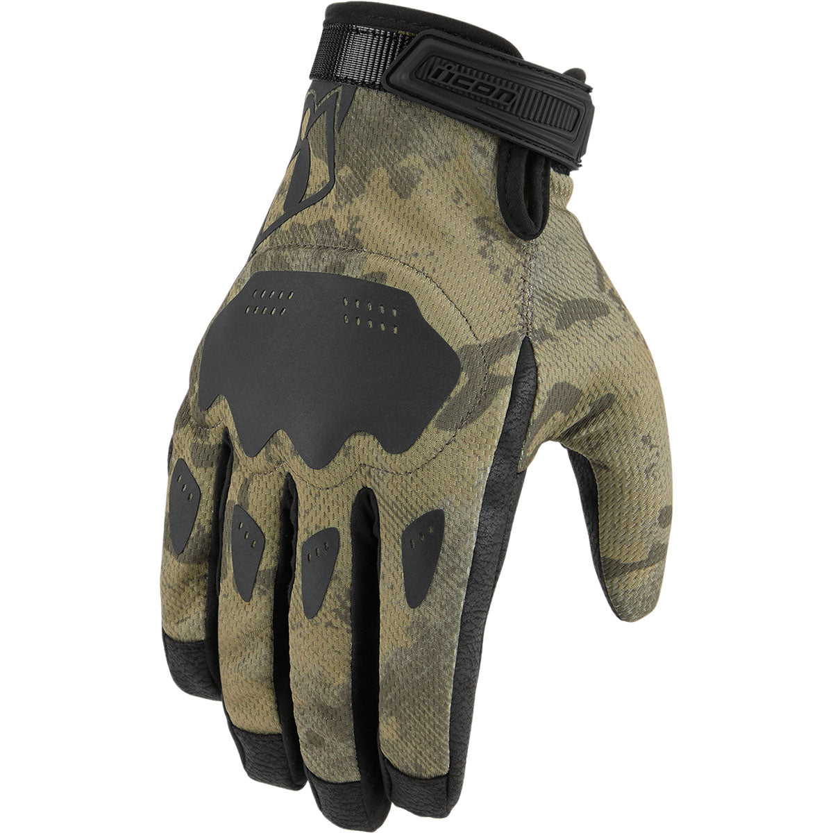 Icon Hooligan CE Gloves - Tan Camo