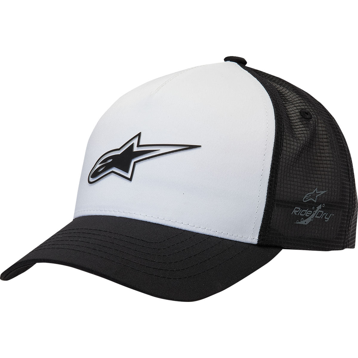 Alpinestars Advantage Tech Trucker Hat - White/Black