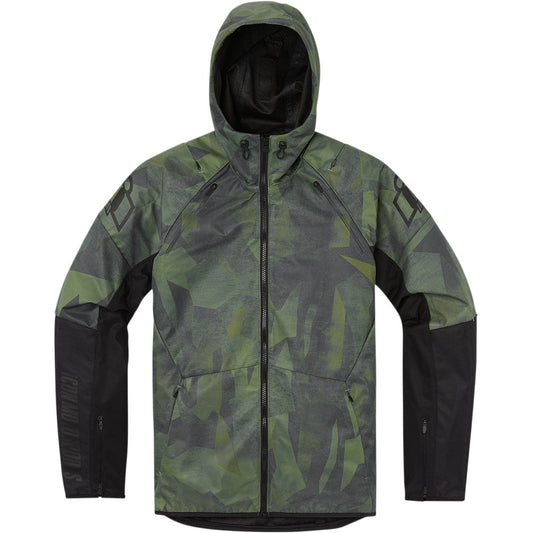 Icon Airform Battlescar Jacket CLOSEOUT - Green