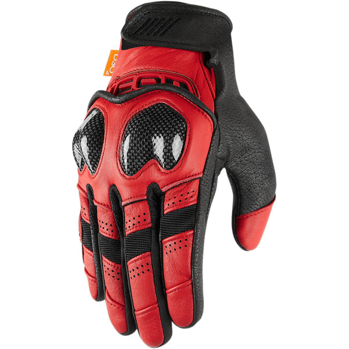 Icon Contra 2 Gloves (CLOSEOUT) - Red