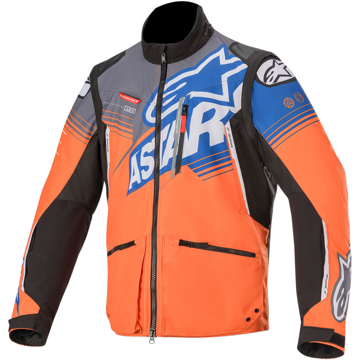 Alpinestars Venture Jacket - Orange/Gray/Blue