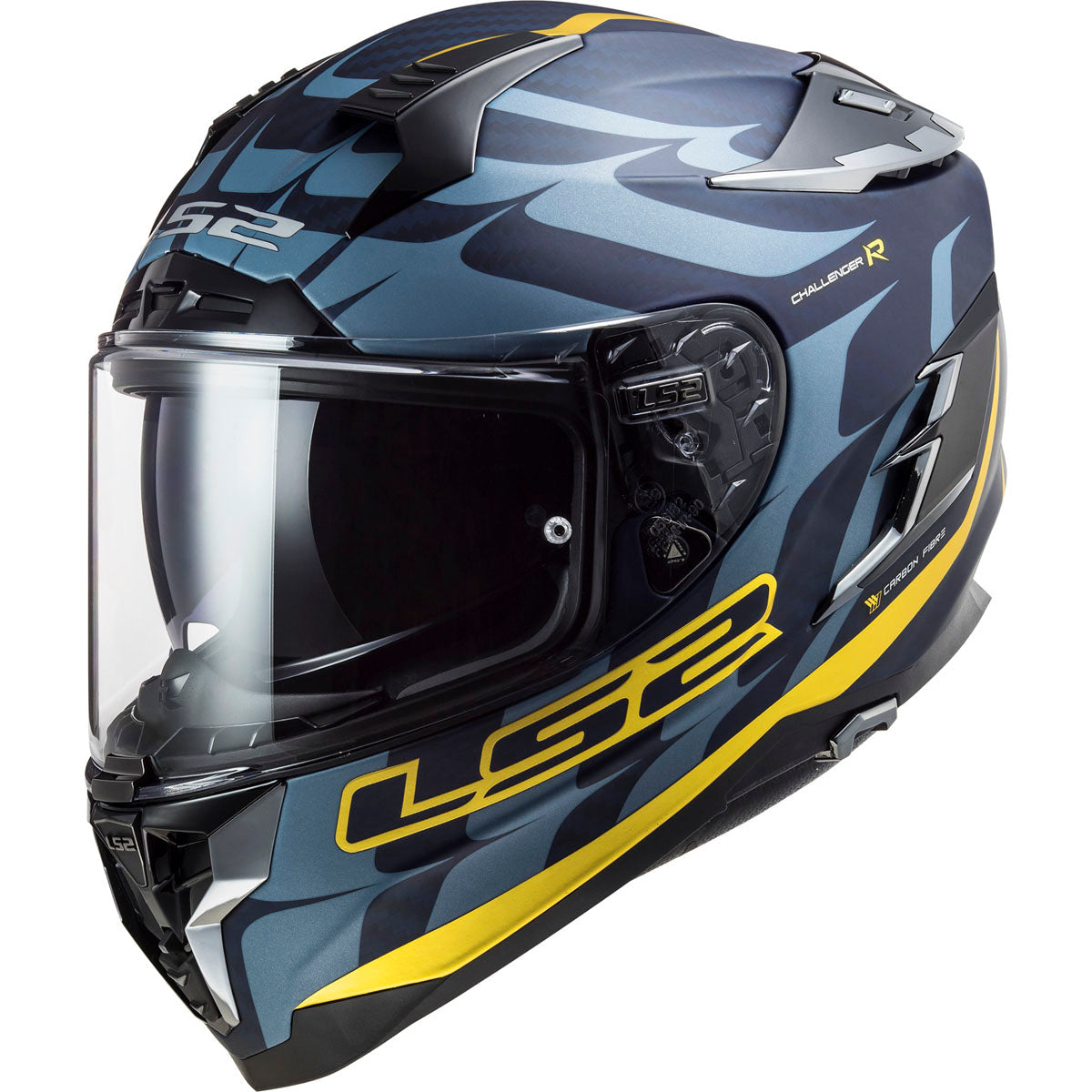 LS2 Challenger C Flames Helmet CLOSEOUT