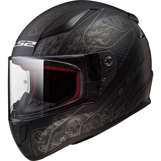 LS2 Rapid II Crypt Helmet - Matte Black