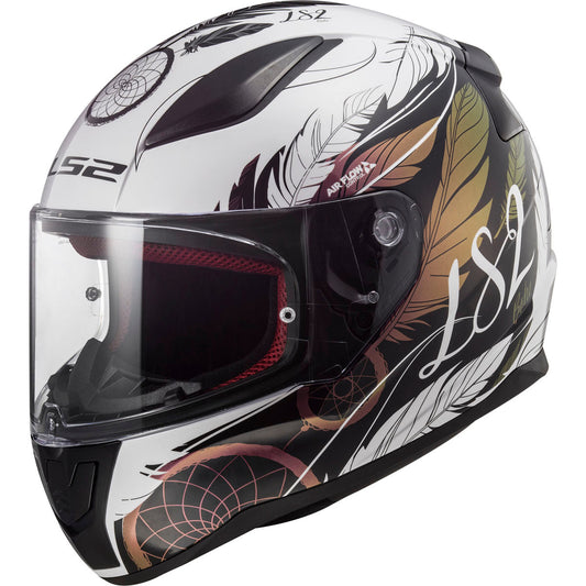 LS2 Rapid II Dreamcatcher Helmet - Chameleon White