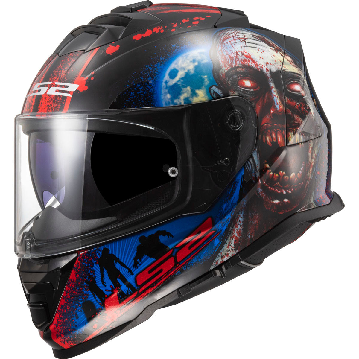 LS2 Assault I Heart Brains Helmet CLOSEOUT