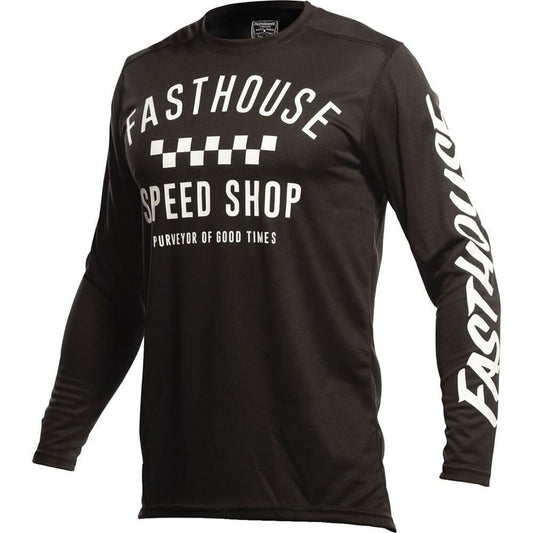 Fasthouse Youth Carbon Jersey - Black