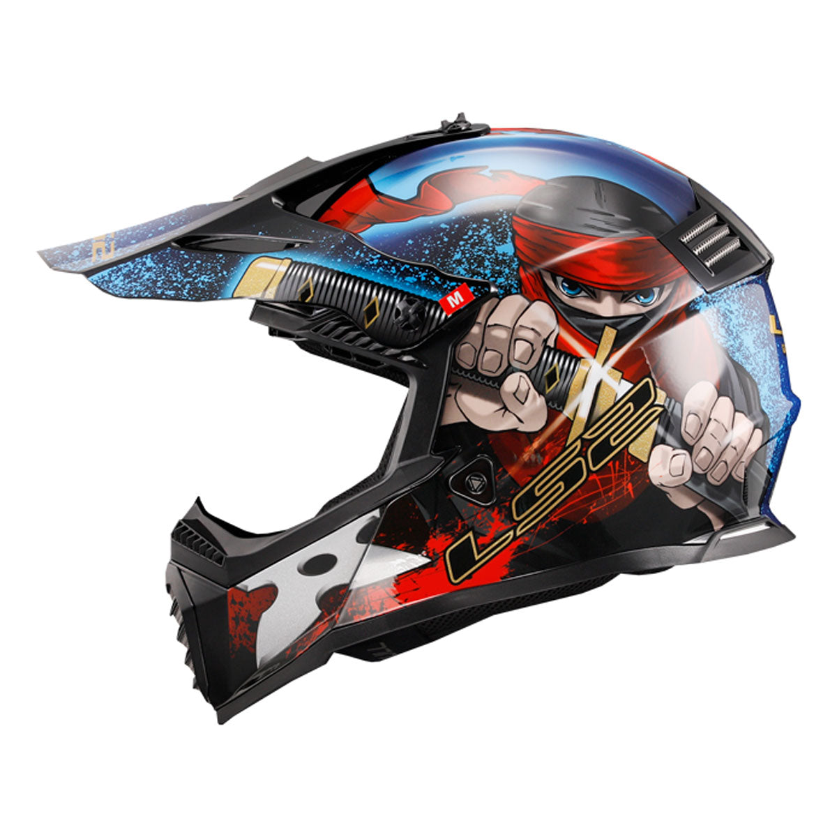 LS2 Gate Youth Ninja Helmet CLOSEOUT