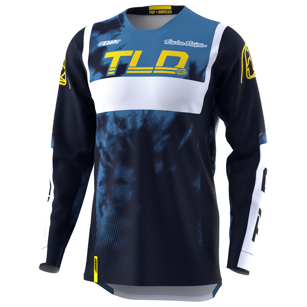 Troy Lee Designs GP Jersey - Astro CLOSEOUT - Black / Yellow