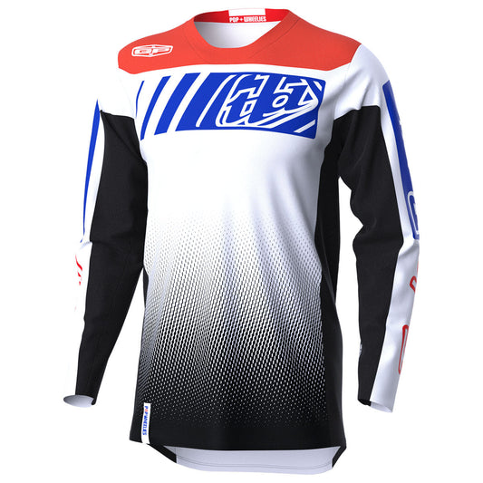 Troy Lee Designs GP Jersey - Icon CLOSEOUT - Black / Blue