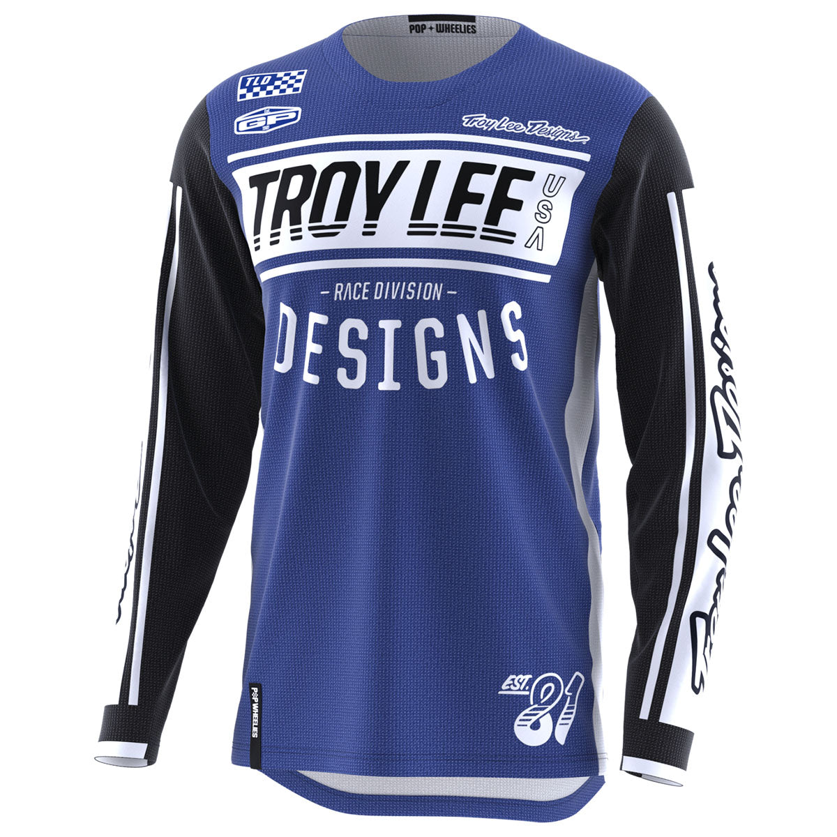 Troy Lee Designs GP Jersey - Race 81 CLOSEOUT - Blue