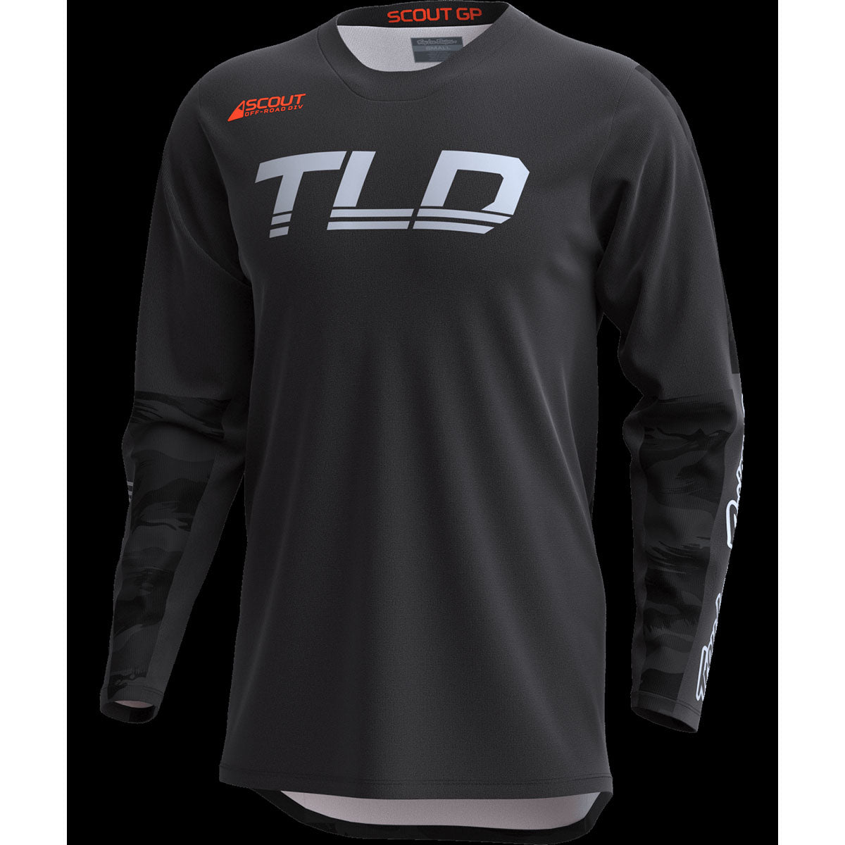 Troy Lee Designs Scout GP Jersey - Recon Brushed Camo CLOSEOUT - Black