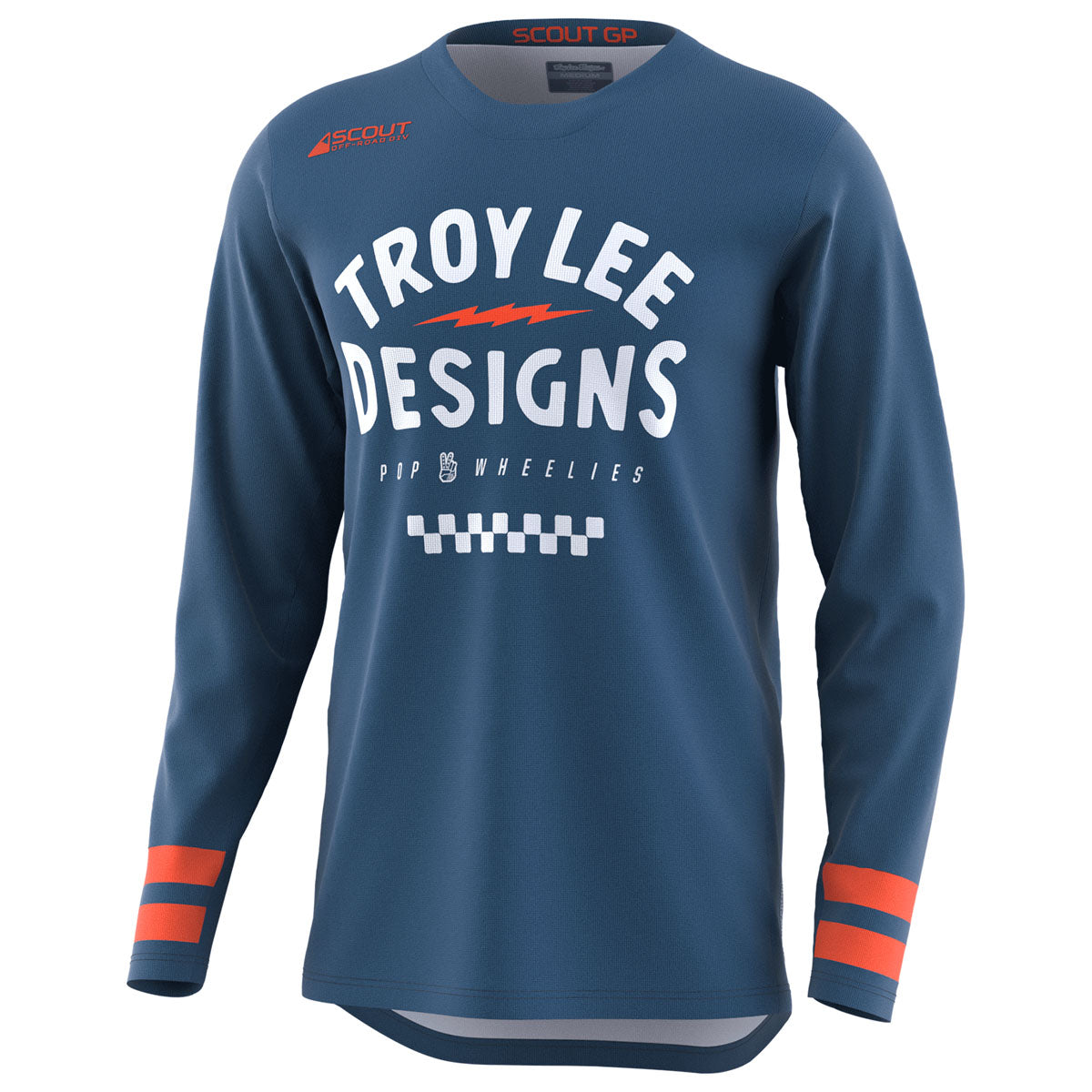 Troy Lee Designs Scout GP Jersey - Ride On - Slate Blue