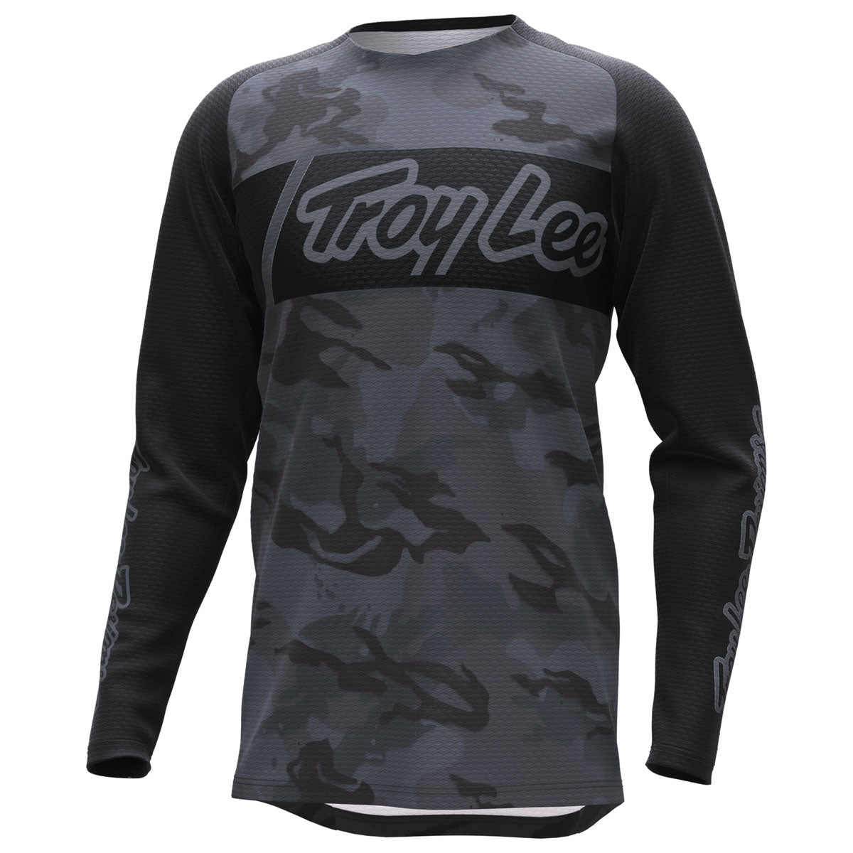 Troy Lee Designs SE Pro Air Jersey - Vox Camo CLOSEOUT - Black