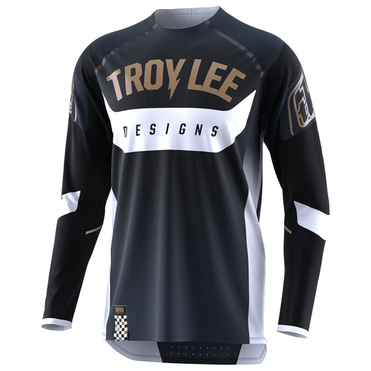 Troy Lee Designs SE Ultra Jersey - Arc CLOSEOUT - Black / Gold